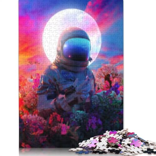 Puzzle für Erwachsene 1000 Teile Im Garten Papierpuzzle für Erwachsene Nachhaltige Puzzlespiele Halloween-Geschenke 1000 Teile (38x26cm) von POLIUAWS