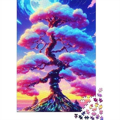 Puzzle für Erwachsene 1000 Teile Morgenspaziergang Papierpuzzle für Erwachsene Lernspiel Herausforderung Spielzeug 1000 Teile (38x26cm) von POLIUAWS