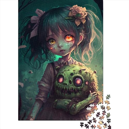 Puzzle für Erwachsene 1000 Teile Zombie2 Holzpuzzle für Erwachsene und Jugendliche Wohnkultur Puzzle Spielzeug 1000 Teile (75x50cm) von POLIUAWS