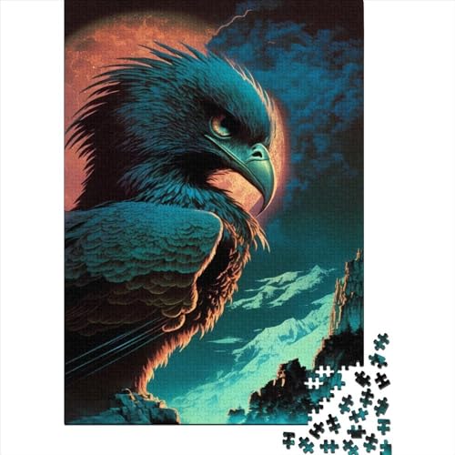 Puzzle für Erwachsene Eagle1 Puzzle für Erwachsene Lernspiel Herausforderung Spielzeug 1000 Teile (38x26cm) von POLIUAWS