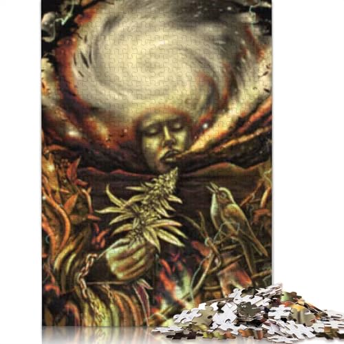 Puzzle für Erwachsene Gefühl der Freiheit Holzpuzzle für Teenager Geschenke Wohnkultur Spielzeug Puzzle 1000 Teile (75x50cm) von POLIUAWS