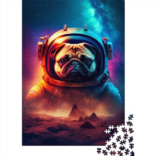 Puzzle für Erwachsene Space Mops 1 Puzzle für Erwachsene Lernspiel Herausforderung Spielzeug 1000 Teile (38x26cm) von POLIUAWS