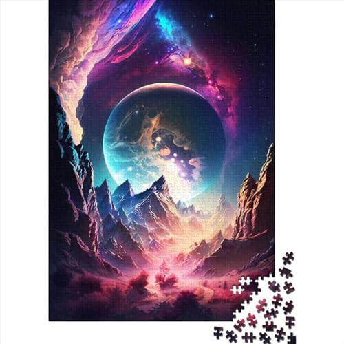 Puzzle für Erwachsene und Jugendliche, 1000 Teile Galaktisches Wunderland Puzzle Spiel für Erwachsene und Jugendliche Familien (75x50cm) von POLIUAWS