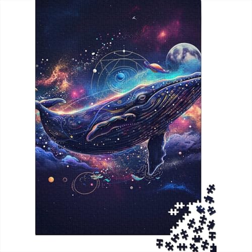 Puzzle für Erwachsene und Jugendliche, Holzpuzzle, Sternwal, Puzzle für Erwachsene, Lernspiel, Herausforderung, Spielzeug, 1000 Teile (38 x 26 cm) von POLIUAWS