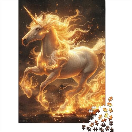 Puzzle für Erwachsene und Jugendliche, Tiere, Pferde, Holzpuzzle für Erwachsene, Lernspiel, Herausforderung, Spielzeug, 1000 Teile (75x50cm) von POLIUAWS