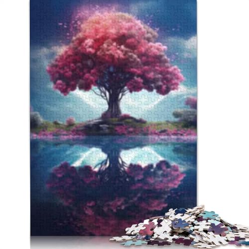 Puzzle für Erwachsene und Jugendliche: Baum des Lebens im Frühling, Puzzle, für Erwachsene und Jugendliche, Familienspiel, 1000 Teile (38 x 26 cm). von POLIUAWS