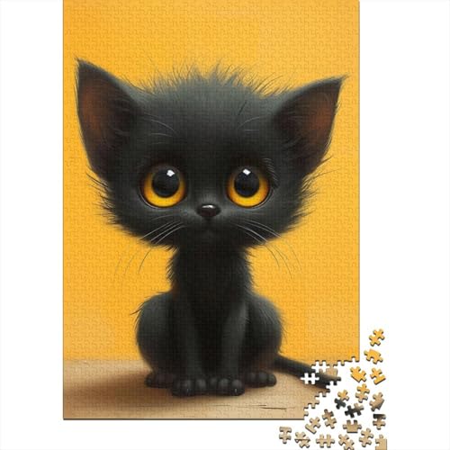 Puzzlespiel für Erwachsene Perserkatze Holzpuzzle für Erwachsene Lernspiel Herausforderung Spielzeug 1000 Teile (75x50cm) von POLIUAWS