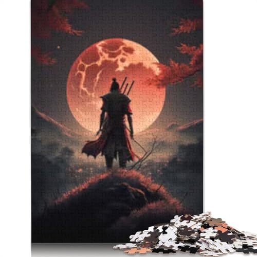 Samurai-Puzzle, 1000 Teile, für Erwachsene und Jugendliche, Männer und Frauen, 1000 Teile (38 x 26 cm) von POLIUAWS