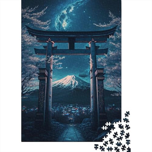 "Sanctuary Under The Stars" Puzzle für Erwachsene und Teenager, 1000 Teile, Papierpuzzle für Teenager, Geschenke, Puzzlespiel, 1000 Teile (38 x 26 cm) von POLIUAWS