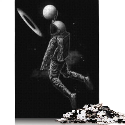 Saturn Dunk 1000 Teile Puzzle für Erwachsene und Jugendliche, Lernspiele für Zuhause, DIY-Spielzeug, Weihnachtsgeschenke, 1000 Teile (38 x 26 cm) von POLIUAWS
