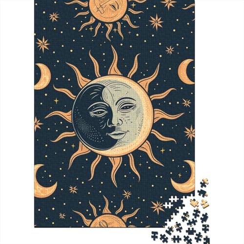 Sternenhimmel Puzzle 1000 Teile Holzpuzzle für Erwachsene Lernspiel Herausforderung Spielzeug 1000 Teile (75x50cm) von POLIUAWS