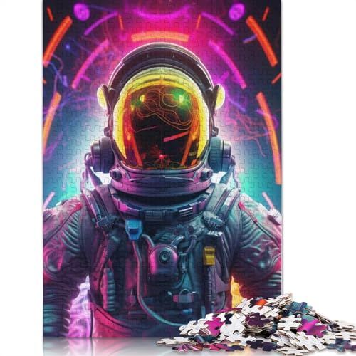 Subject_name> Puzzle 1000 Teile für Erwachsene aus Holz, Lernspiel, Herausforderung Spielzeug 1000 Teile (75 x 50 cm) von POLIUAWS