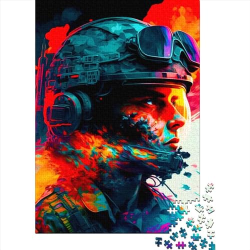 Subject_name> Puzzle 1000 Teile für Erwachsene aus Holz, Lernspiel, Herausforderung Spielzeug 1000 Teile (75 x 50 cm) von POLIUAWS