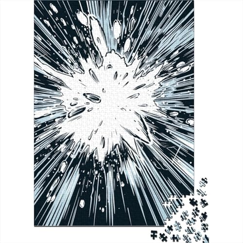 Vertigo Puzzle 1000 Teile für Erwachsene, Holzpuzzle für Erwachsene und Jugendliche ab 12 Jahren, 1000 Teile (75x50cm) von POLIUAWS