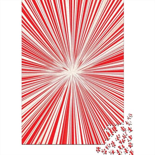 Vertigo Puzzle mit 1000 Teilen für Erwachsene und Jugendliche, Papierpuzzle für Erwachsene, geheimer Freund, 1000 Teile (38 x 26 cm) von POLIUAWS