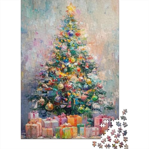 Weihnachtsdekorationen Puzzlefreundliche Materialien 100 Prozent Recyclingkarton Puzzle für Erwachsene Kinder 1000 Teile (75x50cm) von POLIUAWS