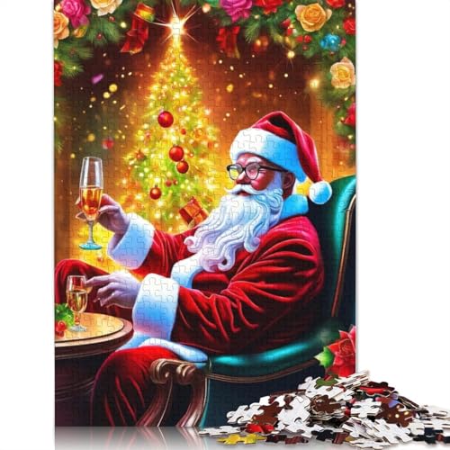 Weihnachtsmann Puzzle 1000 Teile für Erwachsene und Jugendliche ab 12 Jahren, Geschenke für Heiligabend, 1000 Teile (75x50cm) von POLIUAWS