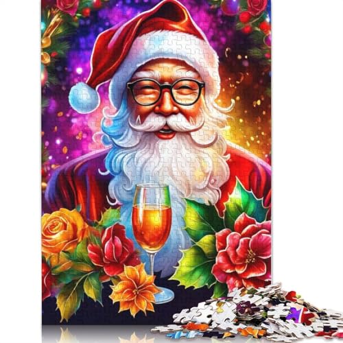 Weihnachtsmann Puzzle für Erwachsene, 1000 Teile Puzzle für Jugendliche ab 12 Jahren, Geschenke für Heiligabend, 1000 Teile (38 x 26 cm) von POLIUAWS