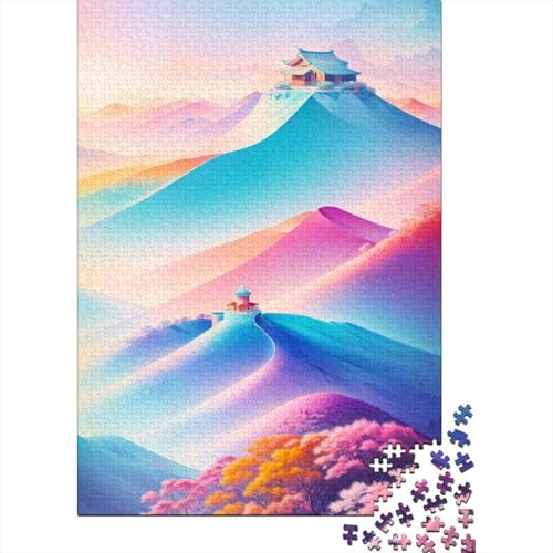 World Owner Puzzle 1000 Teile für Erwachsene, Halloween-Geschenk, Holzpuzzle für Erwachsene, 1000 Teile (75 x 50 cm) von POLIUAWS