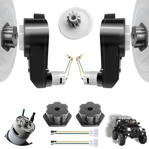 2PCS 12 Volt RS550 40000 RPM Hochgeschwindigkeitsmotorgetriebe für fahrt mit dem Auto Motor Upgrade, Paar 12V Motor für Aufsitzersatzteile, 2 freie Kupplung 2PCS 12 Volt RS550 40000 RPM Hochgeschwindigkeitsmotorgetriebe für fahrt mit dem Auto Motor Upgrade, Paar 12V Motor für Aufsitzersatzteile, 2 freie Kupplung von POLYNX
