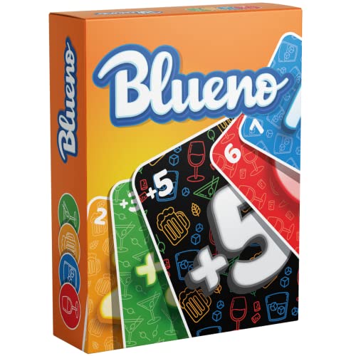 The Tipsy Turtle Blueno Trinkspiel - Trinkspiele für Erwachsene ab 18 - Partyspiel, Saufspiel, Kartenspiel - Alkohol Geschenke zum Geburtstag – Lustige Spiele zum Spieleabend oder Vorglühen von The Tipsy Turtle