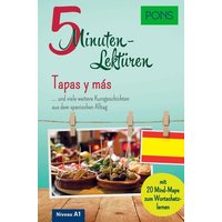 PONS 5-Minuten-Lektüren Spanisch A1 - Tapas y más von Pons Langenscheidt