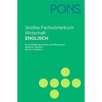 PONS Großes Fachwörterbuch Wirtschaft von Pons Langenscheidt