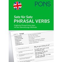 PONS Satz für Satz Phrasal Verbs Englisch von Pons Langenscheidt