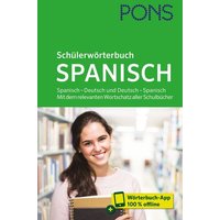 PONS Schülerwörterbuch Spanisch von Pons Langenscheidt