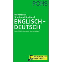 PONS Wörterbuch für Schule und Studium Englisch, Band 1 Englisch-Deutsch von Pons Langenscheidt
