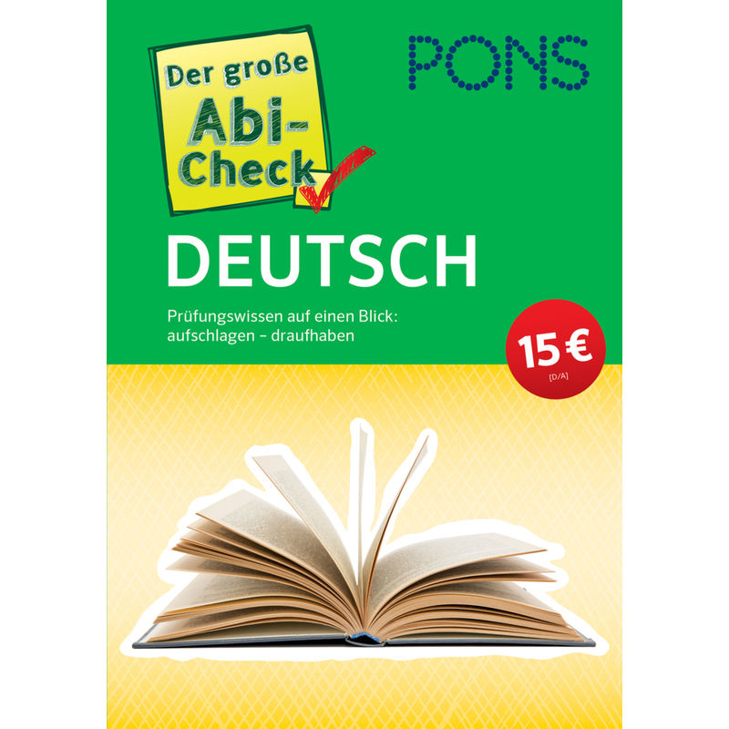 PONS Der große Abi-Check Deutsch von PONS