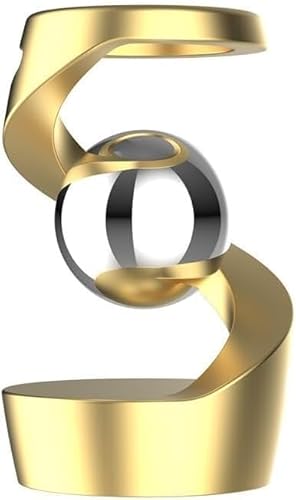Kinetisches Schreibtischspielzeug,das der Schwerkraft trotzt,hängendes Gyroskop auf dem Schreibtisch,Schreibtischspielzeug mit optischer Täuschung,kinetisches Schreibtischspielzeug,metallische Form ( Kinetisches Schreibtischspielzeug,das der Schwerkraft trotzt,hängendes Gyroskop auf dem Schreibtisch,Schreibtischspielzeug mit optischer Täuschung,kinetisches Schreibtischspielzeug,metallische Form ( von Fransande