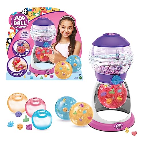 Pop Ball Studio, Giochi Preziosi QUP00 Ballfabrik, kreiert, gefüllt und drückt, 3 Squishy-Bälle und Zubehör, Spielzeug für Kinder ab 5 Jahren, Giochi Preziosi Pop Ball Studio, Giochi Preziosi QUP00 Ballfabrik, kreiert, gefüllt und drückt, 3 Squishy-Bälle und Zubehör, Spielzeug für Kinder ab 5 Jahren, Giochi Preziosi von POP BALL STUDIO