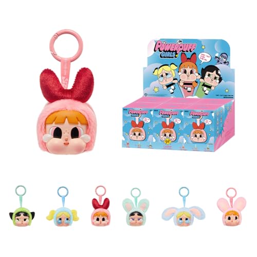POP MART CRYBABY × Powerpuff Girls Series - Vinyl Gesicht Plüsch Ganzes Set 6,3 cm Actionfigur Kunst Spielzeug Gelenkfigur Fan-Favorit Sammlerstück POP MART CRYBABY × Powerpuff Girls Series - Vinyl Gesicht Plüsch Ganzes Set 6,3 cm Actionfigur Kunst Spielzeug Gelenkfigur Fan-Favorit Sammlerstück von POP MART