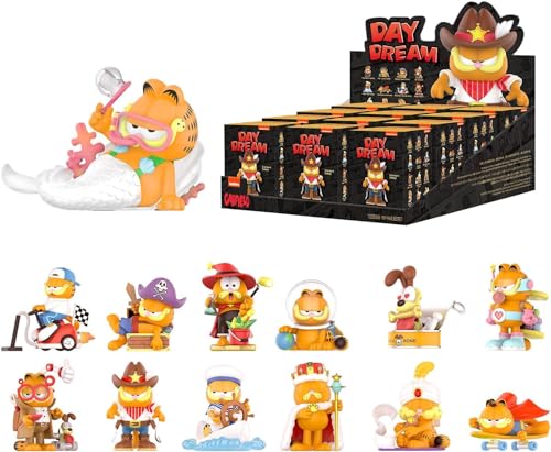 POP MART Garfield Dream Series-12PC Pop Figuren Zufällige Figuren Actionfiguren Sammelfiguren und Sammler Kunstspielzeug Spielzeug Figuren Geschenk von POP MART