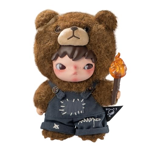 POP MART Hirono Living Wild-Fight for Joy Plush Doll Anime Actionfiguren Sammelfiguren Sammler Kunstspielzeug Spielzeug Figuren Geschenk 1PC POP MART Hirono Living Wild-Fight for Joy Plush Doll Anime Actionfiguren Sammelfiguren Sammler Kunstspielzeug Spielzeug Figuren Geschenk 1PC von POP MART