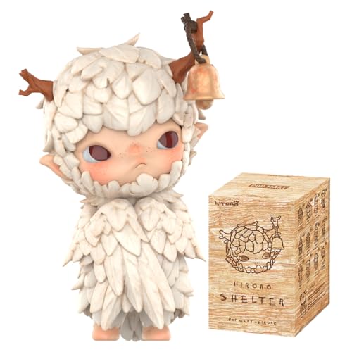 POP MART Hirono Shelter Pop Figur - Zufällige Anime Actionfiguren, Sammelfiguren, Kunstspielzeug, Geschenk (1 Stück) von POP MART