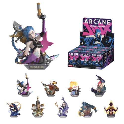 POP MART League of Legends: Arcane Series Figures Anime Actionfiguren Sammelfiguren Sammler Kunstspielzeug Spielzeug Figuren Geschenk Whole Set POP MART League of Legends: Arcane Series Figures Anime Actionfiguren Sammelfiguren Sammler Kunstspielzeug Spielzeug Figuren Geschenk Whole Set von POP MART