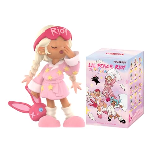 POP MART Lil Peach Riot Sleepover Series Figures Anime Actionfiguren Sammelfiguren Sammler Kunstspielzeug Spielzeug Figuren Geschenk 1PC POP MART Lil Peach Riot Sleepover Series Figures Anime Actionfiguren Sammelfiguren Sammler Kunstspielzeug Spielzeug Figuren Geschenk 1PC von POP MART