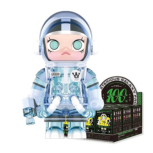 POP MART Mega Space Molly 100% Series2 Figures Collectible Character Series Whole Set (9Boxes) 6,3 cm Articulated Character Premium Design gifts for women Fan-Favorite Blind Box Collectible Toy von POP MART