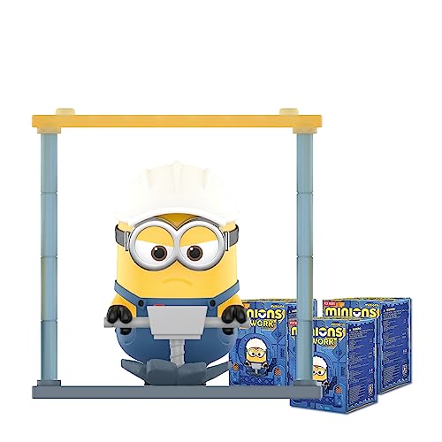 POP MART Minions at Work Series-3PC Pop Figuren Zufällige Figuren Actionfiguren Sammelfiguren und Sammler Kunstspielzeug Spielzeug Figuren Geschenk von POP MART