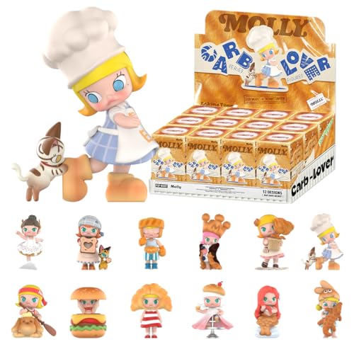 POP MART Molly Carb-Lover Series Figures Actionfiguren Sammelfiguren Sammler Kunstspielzeug Spielzeug Figuren Geschenk Whole Set POP MART Molly Carb-Lover Series Figures Actionfiguren Sammelfiguren Sammler Kunstspielzeug Spielzeug Figuren Geschenk Whole Set von POP MART