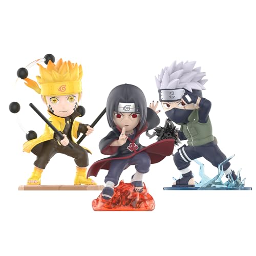 POP MART Naruto Figuren Anime Actionfiguren Blind Box Hero Sammelfiguren Geschenkidee Spielzeug Für Kinder und Erwachsene Anime Fans 3 Packs POP MART Naruto Figuren Anime Actionfiguren Blind Box Hero Sammelfiguren Geschenkidee Spielzeug Für Kinder und Erwachsene Anime Fans 3 Packs von POP MART