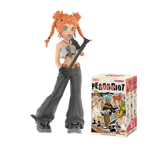 POP MART Peach Riot Rise Up Series Figures 1Box 6.3 cm Articulated Character Premium Design Gifts for Women Fan-Favorite Blind Box Collectible Toy Art Toy Action Figure von POP MART