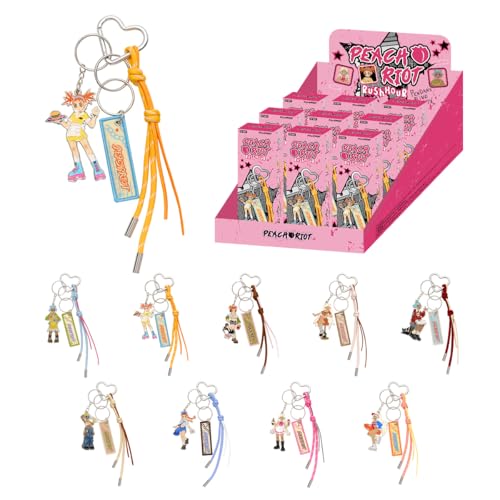 POP MART Peach Riot Rush Hour Series-Pendant Actionfiguren Sammelfiguren Sammler Kunstspielzeug Spielzeug Figuren Geschenk Whole Set POP MART Peach Riot Rush Hour Series-Pendant Actionfiguren Sammelfiguren Sammler Kunstspielzeug Spielzeug Figuren Geschenk Whole Set von POP MART