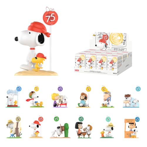 POP MART Peanuts 75th Anniversary | Snoopy Comic Life Series Figures Anime Actionfiguren Sammelfiguren Sammler Kunstspielzeug Spielzeug Figuren Geschenk Whole Set POP MART Peanuts 75th Anniversary | Snoopy Comic Life Series Figures Anime Actionfiguren Sammelfiguren Sammler Kunstspielzeug Spielzeug Figuren Geschenk Whole Set von POP MART