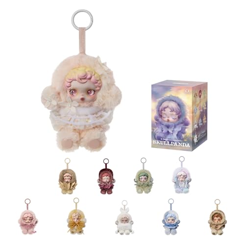 POP MART SKULLPANDA L'impressionnisme Serie Plüschpuppe Blind Box Figuren, zufälliges Design, Actionfiguren, Sammlerstück, Spielzeug, Heimdekoration, Urlaub, Geburtstagsgeschenke für Mädchen und von POP MART