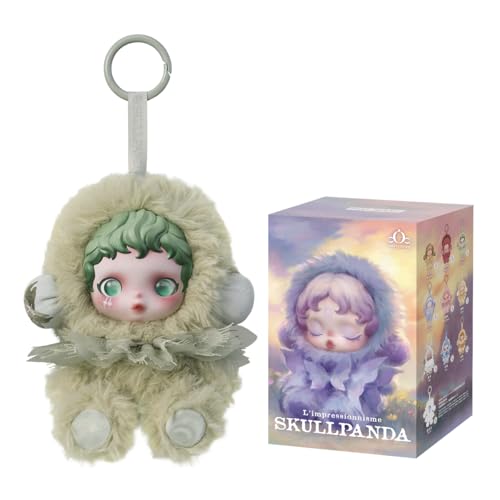 POP MART SKULLPANDA L’impressionnisme Series Plush Doll Anime Actionfiguren Sammelfiguren Sammler Kunstspielzeug Spielzeug Figuren Geschenk 1PC von POP MART