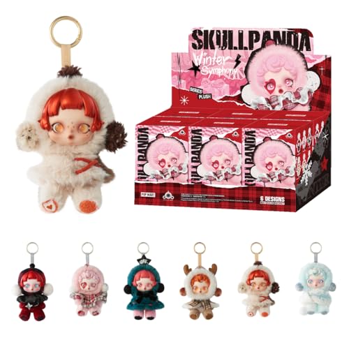 POP MART SKULLPANDA Winter Symphony Series Plush Anime Actionfiguren Sammelfiguren Sammler Kunstspielzeug Spielzeug Figuren Geschenk Whole Set POP MART SKULLPANDA Winter Symphony Series Plush Anime Actionfiguren Sammelfiguren Sammler Kunstspielzeug Spielzeug Figuren Geschenk Whole Set von POP MART