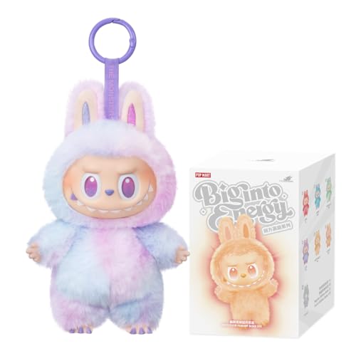 POP MART The Monsters Big into Energy Series-Vinyl Plush Pendant Anime Actionfiguren Sammelfiguren Sammler Kunstspielzeug Spielzeug Figuren Geschenk 1PC von POP MART